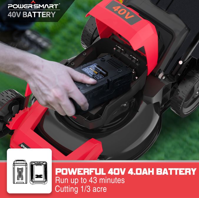 powersmart lawn mower details